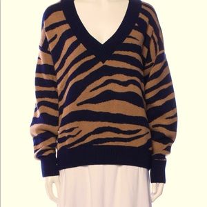 ANTHROPOLOGIE VARLEY V-NECK SWEATER XS